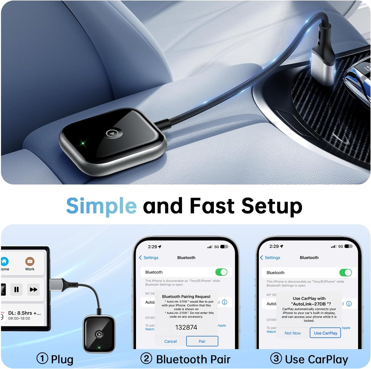Carplay Wired to Wireless