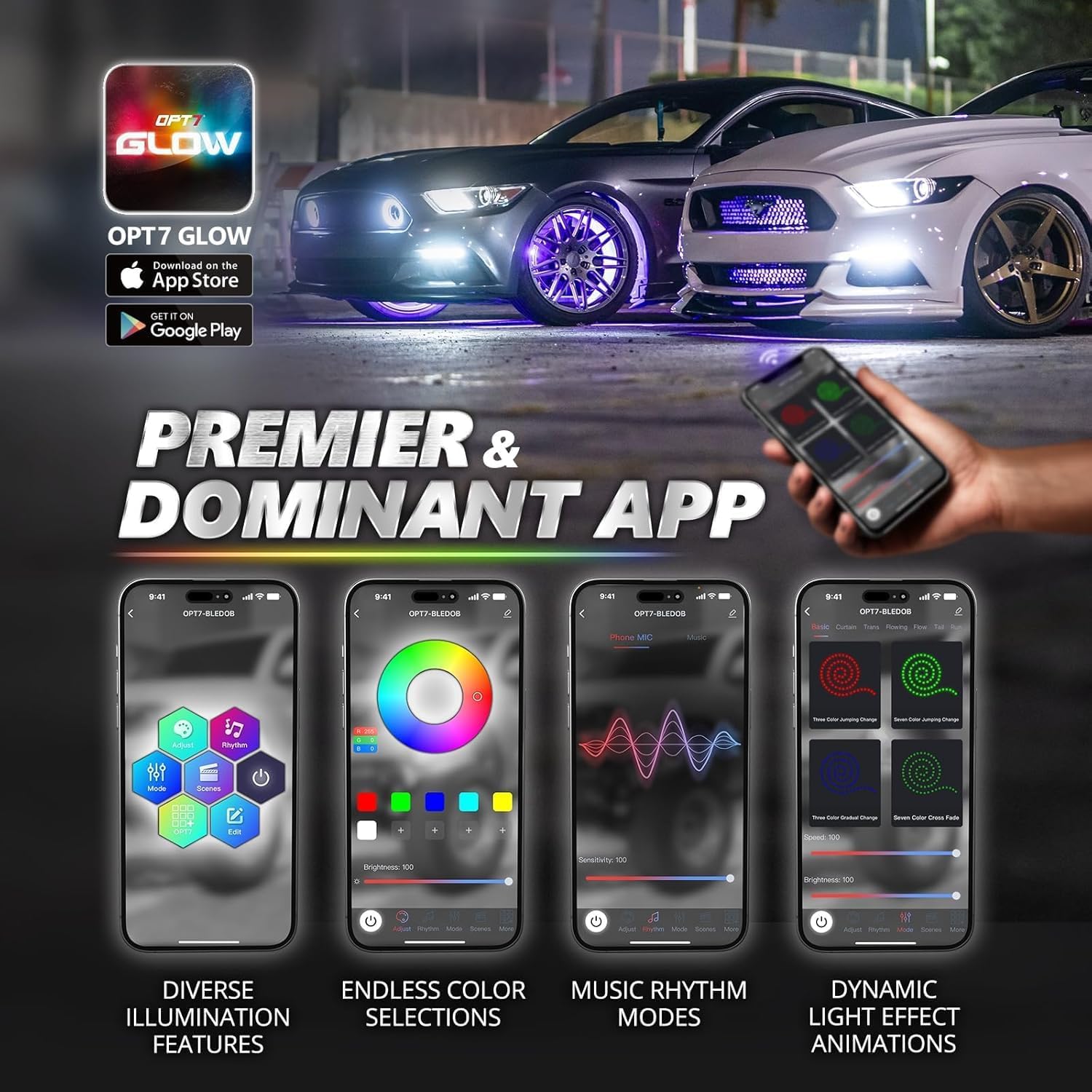 Grill Light (RGB) - App control