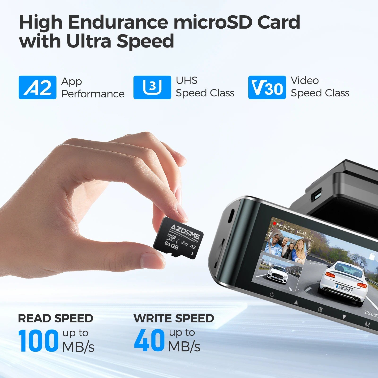Azdome 64GB Memory Card - Image 4