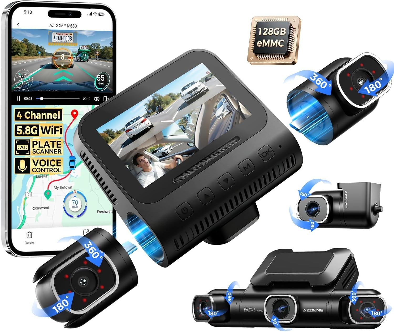 Azdome M660