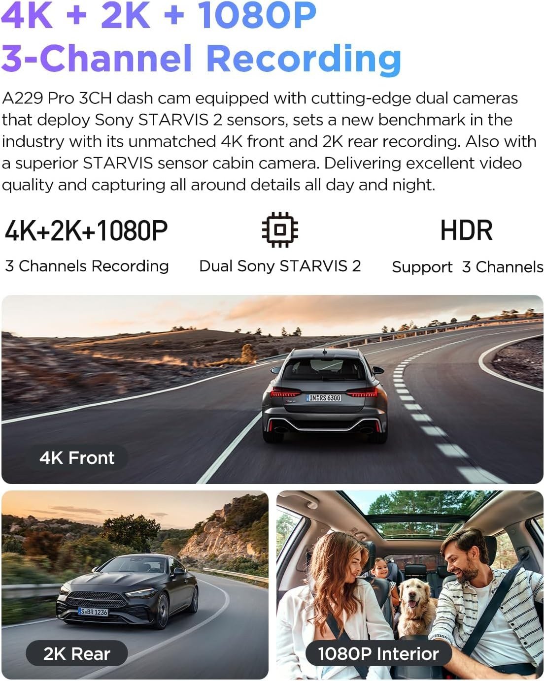 Viofo A229 Pro Trio - Image 2