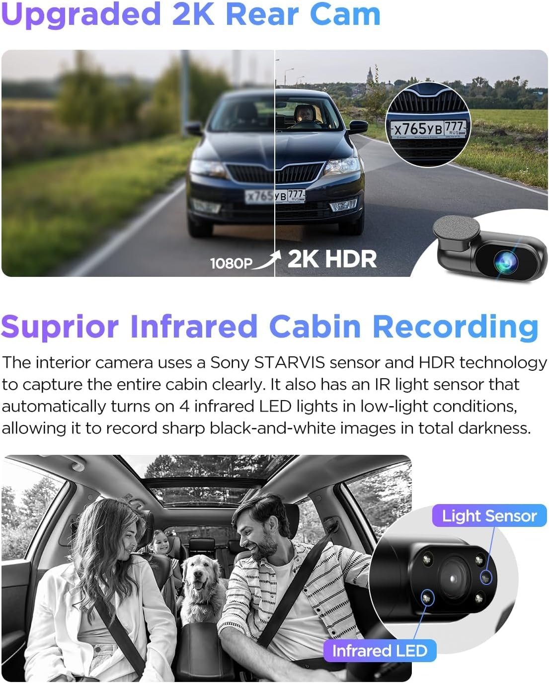 Viofo A229 Pro Trio - Image 4