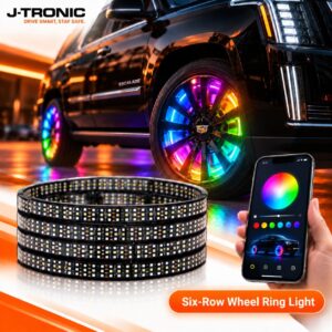 Wheel Ring light 6 Row (Set of 4)